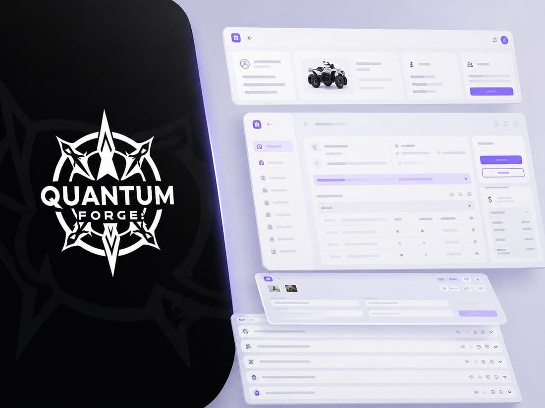 Quantum Forge — enterprise SaaS platform for automotive dealership management